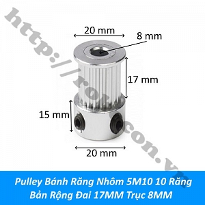  PKK994 Pulley Bánh Răng Nhôm 5M10 10 ...